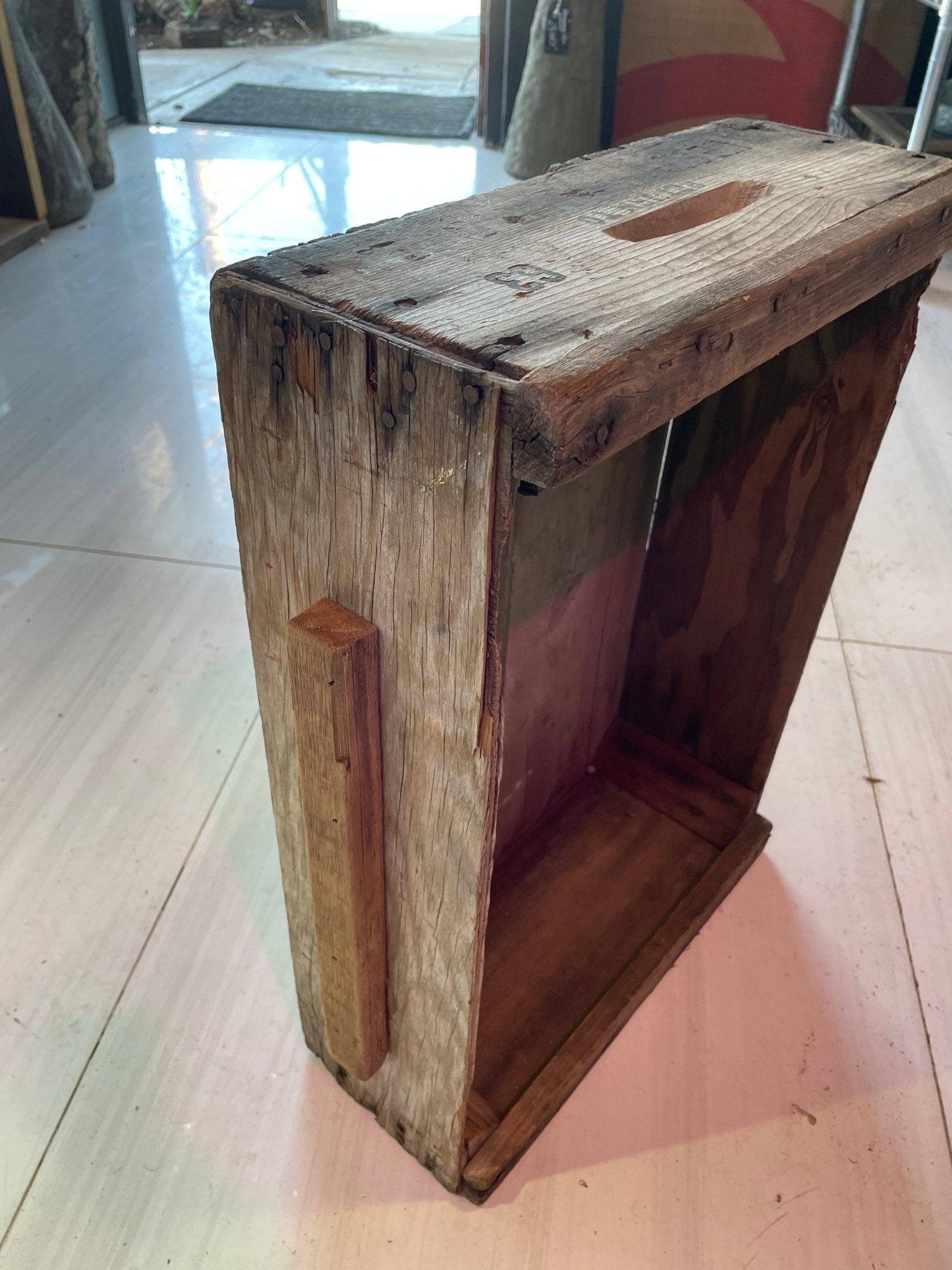 Vintage Georgiana Ranch Olive Crate – Hemet, CA (c. 1920–1940s) - PLANT THIS