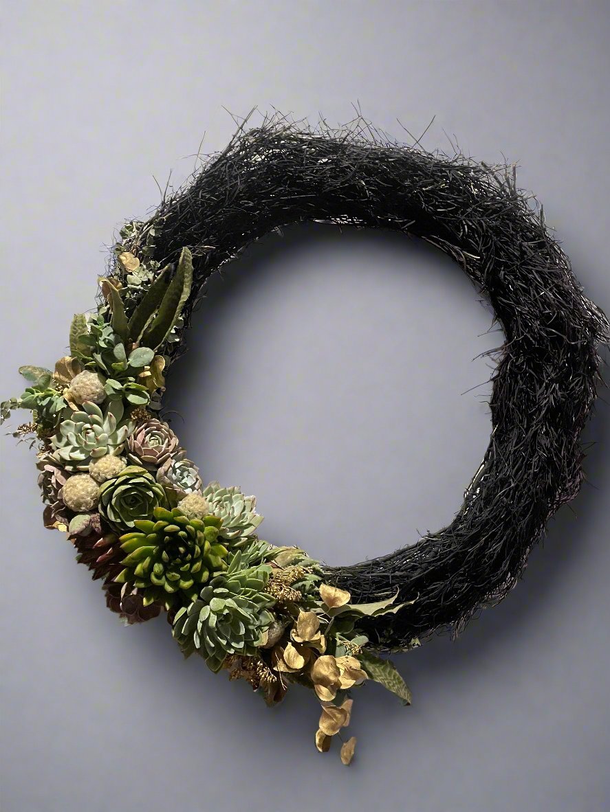 Fresh Botanical Holiday Wreaths - PLANT THIS