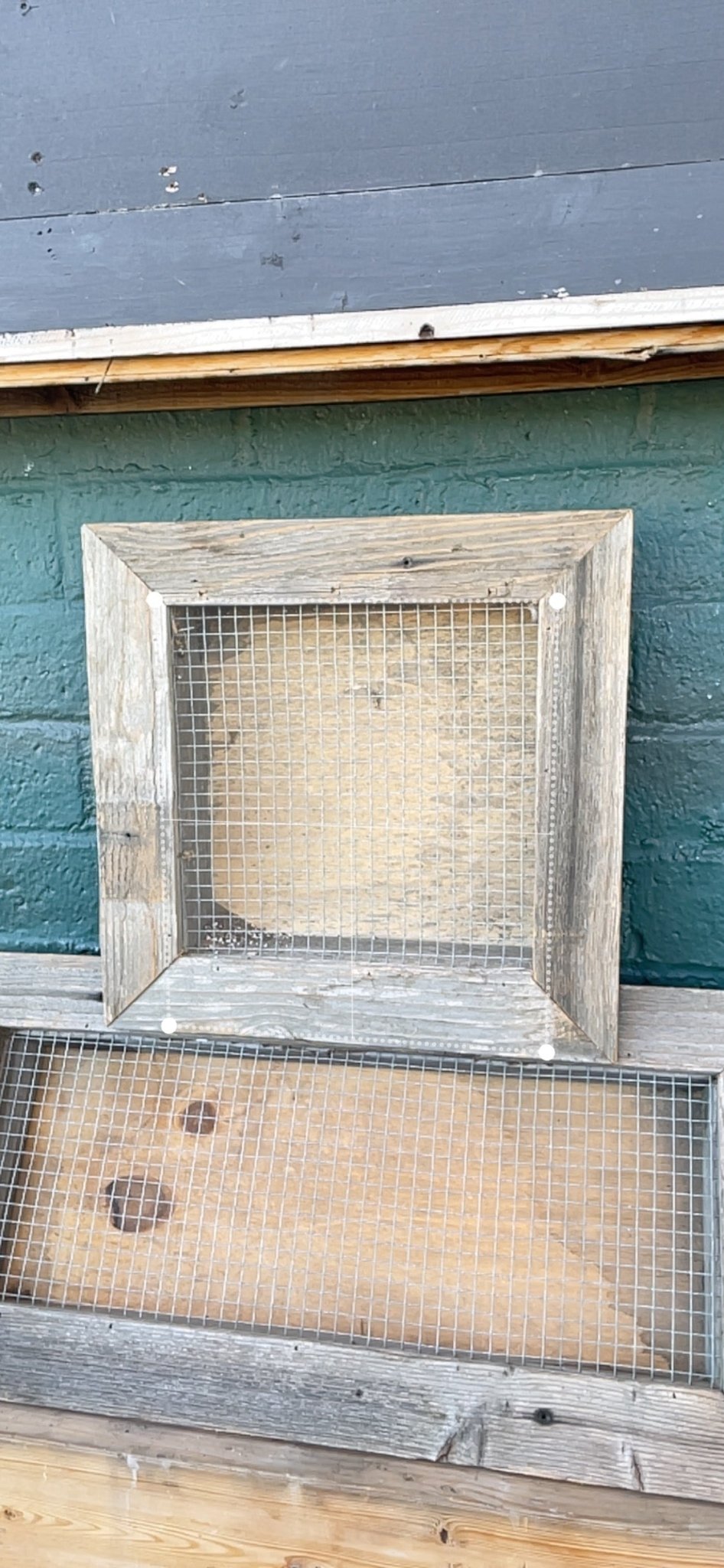 Reclaimed Wood Wall Planters (Ready - to - Hang Greenery) - PLANT THIS