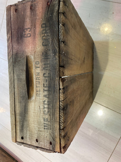 Vintage Georgiana Ranch Olive Crate – Hemet, CA (c. 1920–1940s) - PLANT THIS