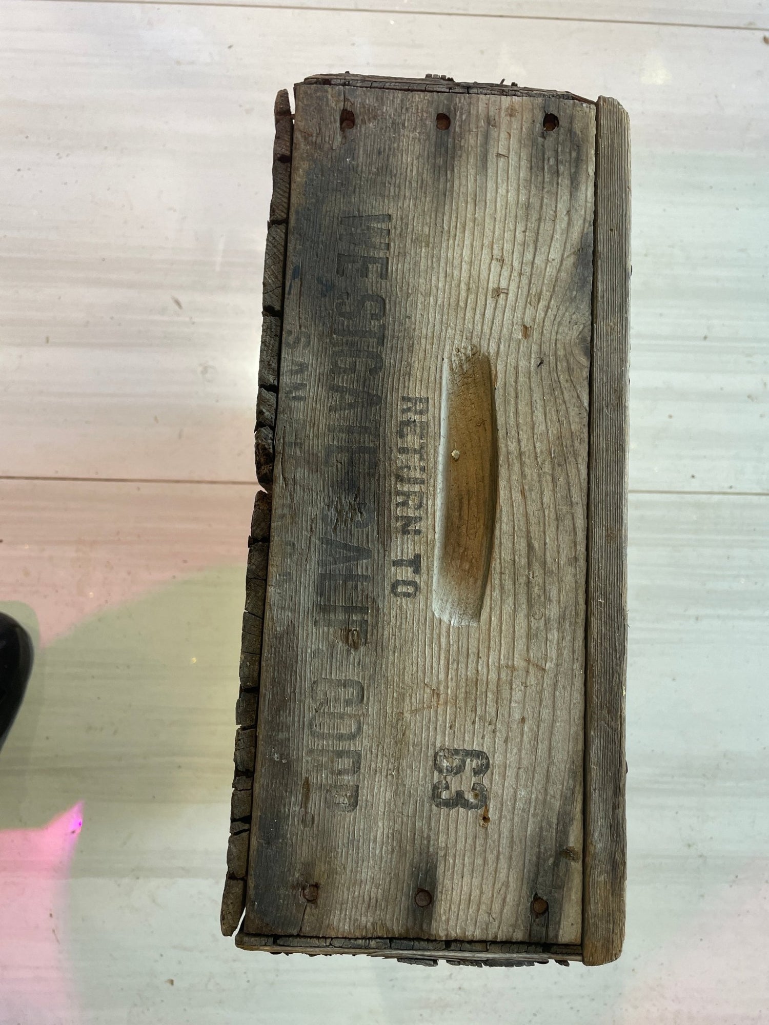 Vintage Georgiana Ranch Olive Crate – Hemet, CA (c. 1920–1940s) - PLANT THIS